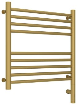 Электрический полотенцесушитель Богема 3.0 прямая 500х500 МЭМ правый (матовое золото) Сунержа арт. 032-5805-5050
