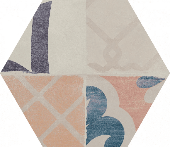 Pamesa Керамогранит Hex.Antic Trend 25.8x29, пэчворк арт. 015.122.0001.10292