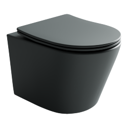 Ceramica Nova Унитаз подвесной (серый) Balearica арт. CN6000MDH