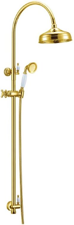 Boheme Стойка с верхним душем 20 см Imperiale арт. 402 Boheme Стойка с верхним душем 20 см Imperiale арт. 402