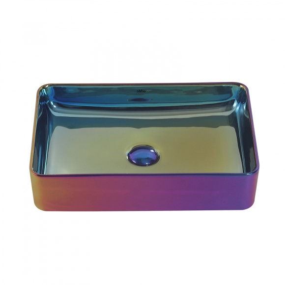 Abber Раковина накладная 510x345мм Rechteck, хамелеон арт. AC2207Regen Abber Раковина накладная 510x345мм Rechteck, хамелеон арт. AC2207Regen