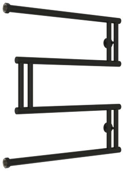 Водяной полотенцесушитель High-Tech model "M" 600х600 (матовый чёрный) Сунержа арт. 31-0050-6060 Водяной полотенцесушитель High-Tech model "M" 600х600 (матовый чёрный) Сунержа арт. 31-0050-6060