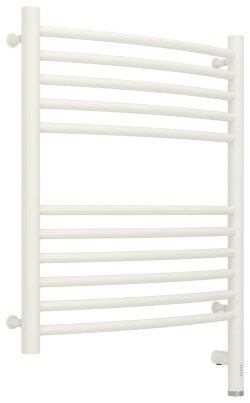 Электрический полотенцесушитель Богема 3.0 выгнутая 600х500 МЭМ правый (матовый белый) Сунержа арт. 30-5803-6050