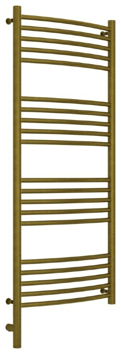 Электрический полотенцесушитель Богема 3.0 выгнутая 1200х500 МЭМ левый (состаренная бронза) Сунержа арт. 05-5802-1250