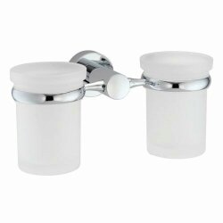 WasserKRAFT Подстаканник двойной donau k-9428d цвет: хром