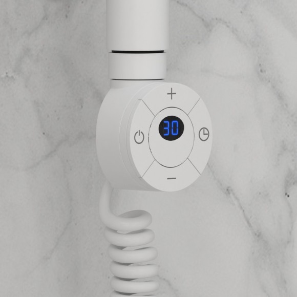 Электрический полотенцесушитель Формат 12 600х500 правый (матовый белый) Стилье арт. 30512-6050