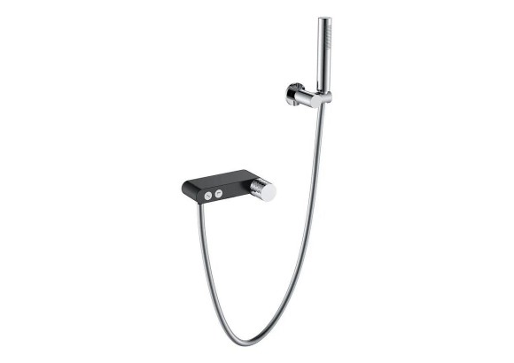 Boheme Смеситель для ванны black diamond chrome Stick арт. 123-BCR