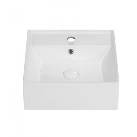 Abber Раковина накладная 415x415мм Rechteck, белый арт. AC2208