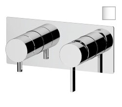 Remer Смеситель для ванны и душа Metrica MC92ZBO скрытого монтажа, белый матовый Remer Смеситель для ванны и душа Metrica MC92ZBO скрытого монтажа, белый матовый