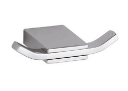 Remer Двойной крючок для халата | полотенца Flat FT50CR, цвет: хром Remer Двойной крючок для халата | полотенца Flat FT50CR, цвет: хром