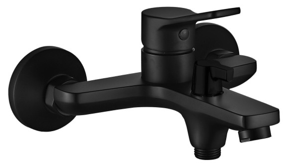 Смеситель для ванны Esko Dubai Black, черный матовый арт. DI 54 B
