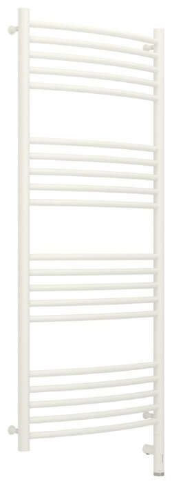 Электрический полотенцесушитель Богема 3.0 выгнутая 1200х500 МЭМ правый (матовый белый) Сунержа арт. 30-5803-1250