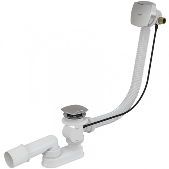 Alcaplast Слив-перелив полуавтомат, хром арт. A564KM3