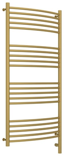 Электрический полотенцесушитель Богема 3.0 выгнутая 1200х600 МЭМ правый (матовое золото) Сунержа арт. 032-5803-1260