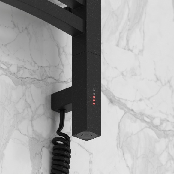 Электрический полотенцесушитель Аркус 3.0 800х400 МЭМ правый (тёмный титан муар) Сунержа арт. 15-5705-8040