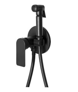 Remer Гигиенический душ со смесителем Infinity I65NO, цвет: черный