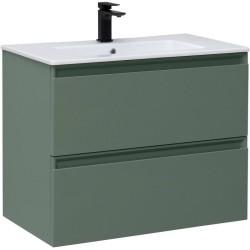 Allen Brau Тумба под раковину Eclipse, олива матовый - 1.E1002.CGM