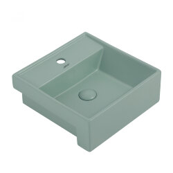 Abber Раковина накладная 415x415мм Rechteck, зеленый арт. AC2208MCG
