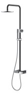 Boheme стойка для душа black diamond chrome, Stick арт. 128-BCR