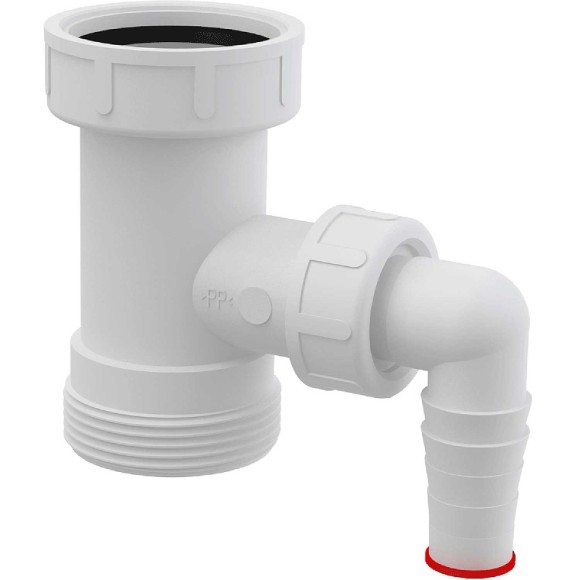 Alcaplast Переходник для сифона со штуцером 6/4, белый арт. A30