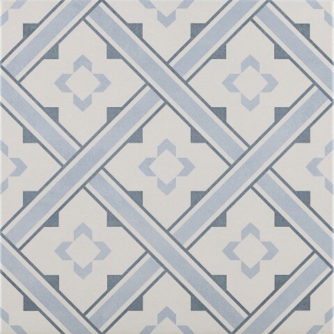 Pamesa Керамогранит Kilburn Blue (Saten) 45x45, орнамент арт. 15-340-111-0071