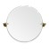 Tiffany World Вращающееся зеркало круглое 69х60см, Harmony, бронза TWHA023br