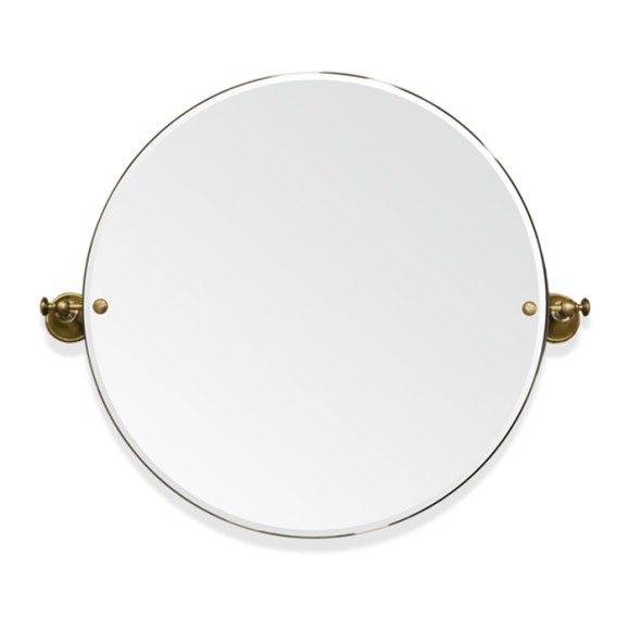 Tiffany World Вращающееся зеркало круглое 69х60см, Harmony, бронза TWHA023br