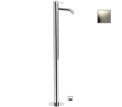 Remer Напольный смеситель для раковины Metrica MC18XV с донным клапаном click-clack, сталь глянцевый Remer Напольный смеситель для раковины Metrica MC18XV с донным клапаном click-clack, сталь глянцевый