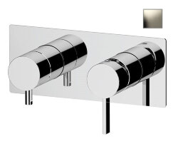 Remer Смеситель для ванны и душа Metrica MC92ZXV скрытого монтажа, сталь глянцевый Remer Смеситель для ванны и душа Metrica MC92ZXV скрытого монтажа, сталь глянцевый