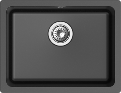 Мойка для кухни 560x430 Berkana Rivelato, черная арт. BK-50 nero Мойка для кухни 560x430 Berkana Rivelato, черная арт. BK-50 nero