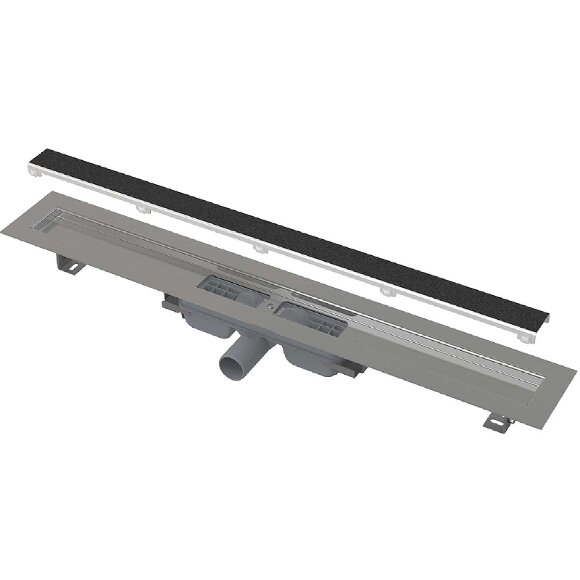 Alcaplast Душевой лоток с решеткой под плитку Marble Low арт. APZ115-750