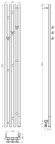 Электрический полотенцесушитель Кантата 3.0 1500х159 правый (сатин) Сунержа арт. 071-5847-1516
