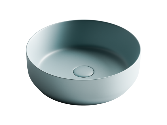 Ceramica Nova Раковина накладная круглая (зеленый матовый) Element арт. CN6022MLG
