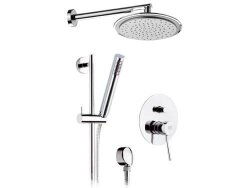 Remer Душевой комплект Wellness Wellness Minimal N937S03, цвет: хром