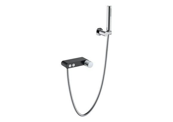 Boheme Смеситель для ванны black touch chrome Stick арт. 123-BCR.2