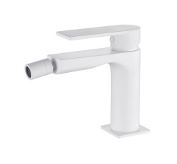 AQG Однорычажный смеситель для биде без донного клапана, Alpha, белый матовый арт. 01ALP200BL AQG Однорычажный смеситель для биде без донного клапана, Alpha, белый матовый арт. 01ALP200BL