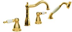Boheme Смеситель на борт ванны золото Tradizionale oro арт. 395 Boheme Смеситель на борт ванны золото Tradizionale oro арт. 395
