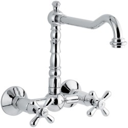 Emmevi смеситель настенны для кухни, Deco Old, хром арт. 12645/CR Emmevi смеситель настенны для кухни, Deco Old, хром арт. 12645/CR