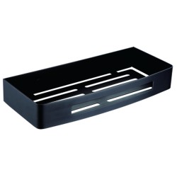 Azario Полка прямоугольная одноэтажная, черная матовая, Altre арт. AZ-170B Azario Полка прямоугольная одноэтажная, черная матовая, Altre арт. AZ-170B