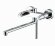 WasserKRAFT Смеситель для ванны с длинным изливом lossa 1202l цвет: хром