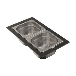 Omoikiri Контейнер DC-04-2-IN, нержавеющая сталь арт. 4999084 Omoikiri Контейнер DC-04-2-IN, нержавеющая сталь арт. 4999084