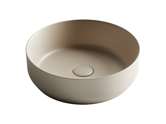 Ceramica Nova Раковина накладная круглая (капучино матовый) Element арт. CN6022MC