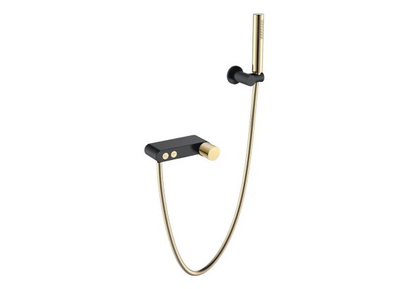 Boheme Смеситель для ванны black touch gold Stick арт. 123-BG.2