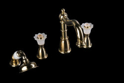 Boheme Смеситель на борт ванны золото Camelia арт. 395-Camelia Boheme Смеситель на борт ванны золото Camelia арт. 395-Camelia