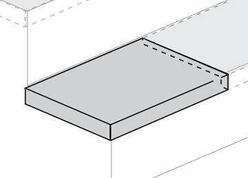 Italon Ступень угловая Moon White Scal. Ang. Sx. Nat 33x120, под бетон, цемент, камень Genesis - 620070001053 Italon Ступень угловая Moon White Scal. Ang. Sx. Nat 33x120, под бетон, цемент, камень Genesis - 620070001053