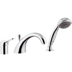 Remer Смеситель на борт ванны Kiss K07 хром Remer Смеситель на борт ванны Kiss K07 хром