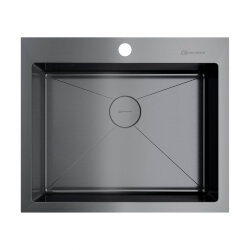 Omoikiri Кухонная мойка Akisame 59-GM, цвет: оружейная сталь, арт. 4973096 Omoikiri Кухонная мойка Akisame 59-GM, цвет: оружейная сталь, арт. 4973096