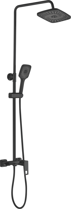 Душевая система тропический душ, Haiba, черный арт. HB24615-7 Душевая система тропический душ, Haiba, черный арт. HB24615-7