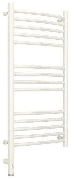 Электрический полотенцесушитель Богема 3.0 выгнутая 800х400 МЭМ левый (белый) Сунержа арт. 12-5802-8040