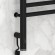 Электрический полотенцесушитель Элегия 3.0 1200х600 МЭМ левый (матовый чёрный) Сунержа арт. 31-5818-1260